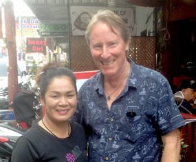 Thientong Charoenrung (left) & Bob Maluga.