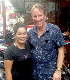 Thientong Charoenrung (left) & Bob Maluga.