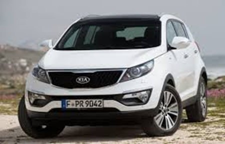 KIA on the top of the tree.