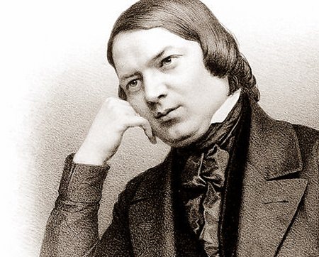 Robert Schumann (circa 1850).