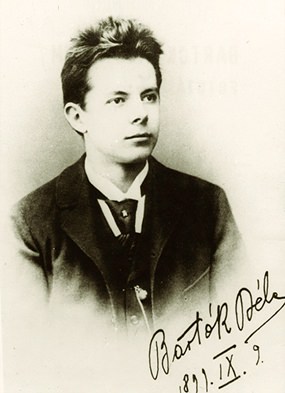Bartók’s high-school-graduation photo, 1899.
