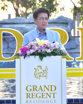 Dr. Virachai Techavijit, Managing Director of Regents International School, chaired the soft opening ceremony.