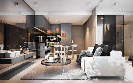 X2 Vibe Pattaya Seasphere will offer 65 units in both 1 and 2-bedroom configurations.