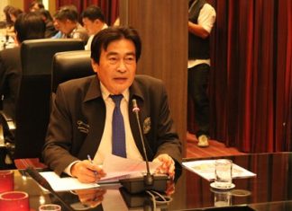 Deputy Mayor Ronakit Ekasingh chairs a preparatory meeting for the upcoming Pattaya International Fashion Week scheduled for July 24-26.