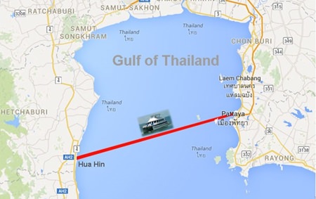 Military and government officials are assembling a feasibility study to determine whether Bali Hai Pier would be a suitable eastern base for a cross-gulf ferry service.