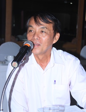 Boonsom Yutidhampinyo, head of water management and irrigation system improvement for the Royal Irrigation Department, explains that, despite drought conditions in other parts of the kingdom, the raw water supply here remains sufficient for Pattaya’s needs.