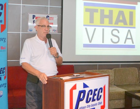 PCEC Member Richard Silverberg describes the many features provided to Thailand expats on the website www.thaivisa.com.