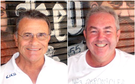 Bill Conway (left) with Michael Patterson.