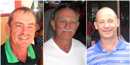 Billy Allan, Joe Depasquale & Jim Cleaver.