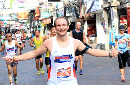 This year’s marathon drew almost 10,000 runners onto the streets of Pattaya.