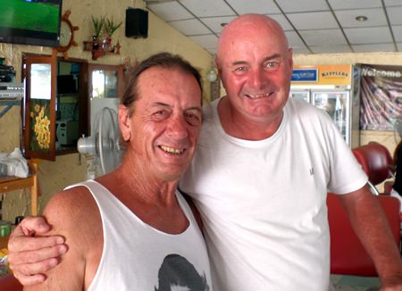 Steve Mann with Pottsy.