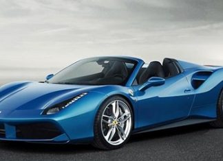 Ferrari 488 GTB Spyder.