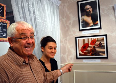 The artist explains how this shot featuring the young monks in Myanmar relied on natural lighting.