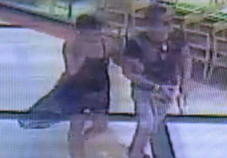 Security footage shows Kanitsorn Insarai with a Thai man on Walking Street the night of her disappearance.