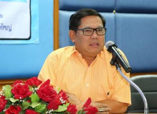 Wirawat Jirasripaitoon, director of the Sanitary Department Pattaya, chairs the water inspection project.