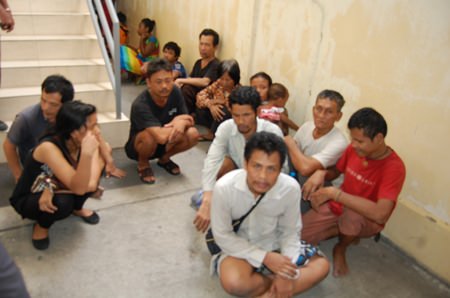 Police detained and eventually deported eleven adult Cambodian beggars and three children.