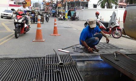 Engineers weld in thick steel to support the covers and make sure that they can handle heavy vehicles.