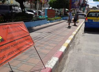 The condition of the road in front of Friendship Supermarket is worsening.