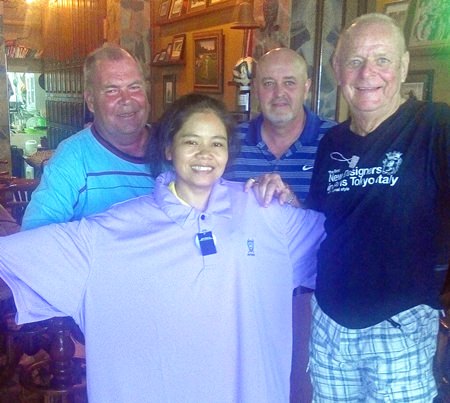 Lasse, Joy, Dale and Robbie.