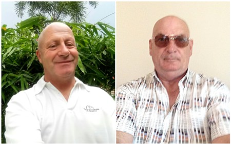 Alec Hoare & Pat  Carty.