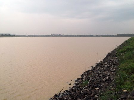 Mabprachan Reservoir’s water level increased 70 centimeters during the Sept. 14-18 storm.