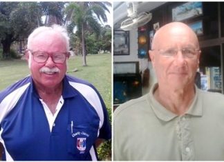 Richardson reigns at Riverside Dave Richardson & Franco Morretti.