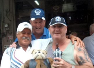 (L to R) Ebrahim, Graham Rice and Andrew Allen.