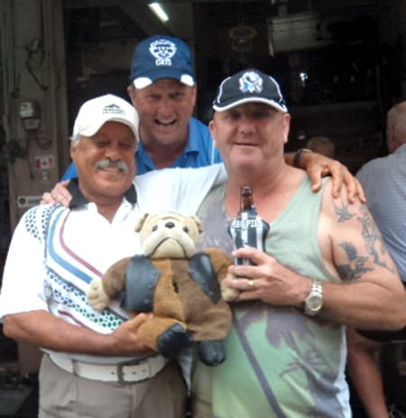 (L to R) Ebrahim, Graham Rice and Andrew Allen.