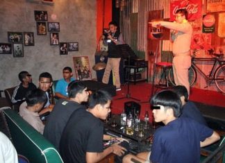 Police raid the Jerajat Club, also known as the Outlaw Pub, in central Pattaya to find several underage drinkers and drug use.