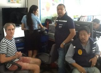 American wanted for assault captured in Pattaya