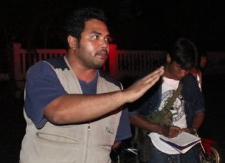 Tanat Khunachaikij was taken into custody a day after police found the battered body of Surath Kaewsawee inside a pickup truck near Lake Mabprachan.