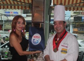 Linda Eiksund and Japanese Executive Chef Katsutoshi (Kato) Ishibashi make a good team for interesting, and delicious, new concepts for Linda’s restaurant diners.