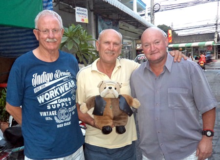 (L to R) Eric Black, Fred Cuypers and Peter Bye.