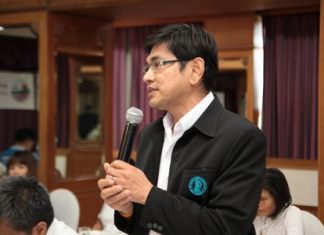 Agencies update Pattaya businesses on water supplies PWA manager Sutat Noochpan says the current total capacity of 30.9 million cu. meters should be enough to serve the city for the next year.