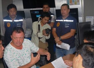 Jesper Kongerskov Hansen (left) has been remanded in custody to face extortion and bribery charges.