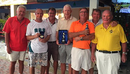 (From L to R) Chris Thompson, Andre Coetzee, Bob Mattes, John Stafford, Kim Danboise, Eddy Beilby and Bob Lindborg.
