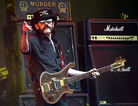 Motorhead frontman ‘Lemmy’ Kilmister is shown in this June 26, 2015 file photo. (Photo by Joel Ryan/Invision/AP)