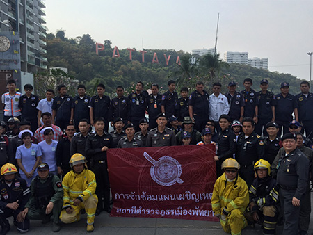 Pattaya panics as authorities perform bomb drill