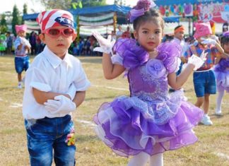 Khet Udomsak youngsters run wild for sports day