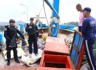 Navy seizes Vietnamese fishing boat, arrests 18