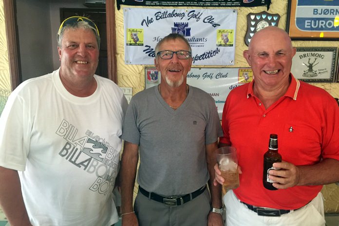 Gary Hogg, Bill Eyles and Jeff North.