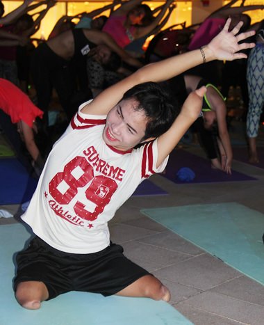 The vocational school students all have classes at their school.