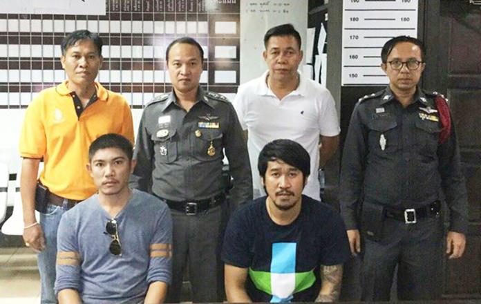 An alleged loan shark and his accused enforcers have been arrested for the beating of a late-paying customer in South Pattaya.