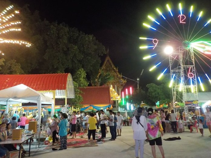 Temple fairs are often colorful events.