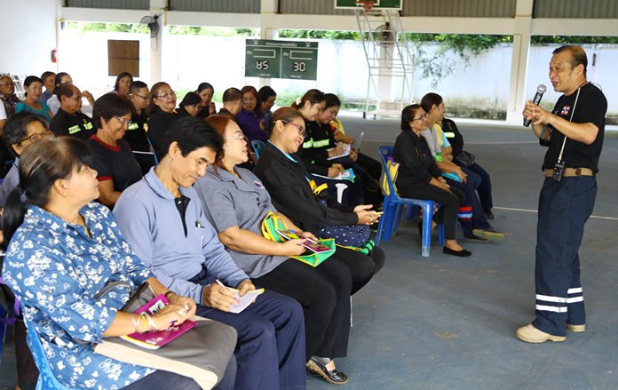 Khet Udomsak prepared for flooding and other natural disasters by training locals to respond in emergency situations.