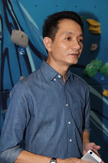 Laem Thong “edutainment” Director Jirat Wattanachaisang invested 10 million baht to create an 800-square-meter Deep Climbing Gym, the first of its kind in a mall in Thailand.