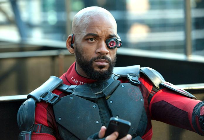 This image shows Will Smith in a scene from, “Suicide Squad.” (Clay Enos/Warner Bros. Pictures via AP)