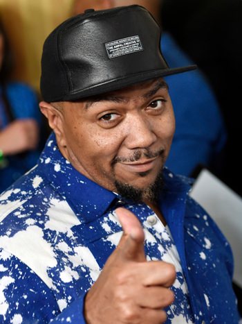 Hit making producer Timbaland is shown in this June 2015 file photo. (Photo by Chris Pizzello/Invision/AP)