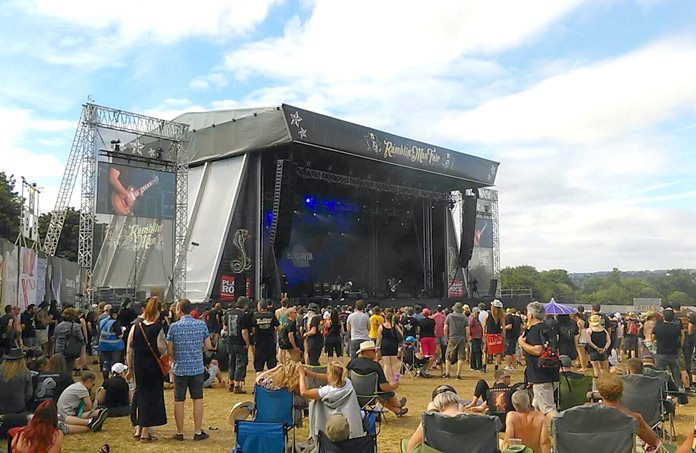 Crowds gather at the Classic Rock stage at Ramblin’ Man 2016. (Photo/Colin Mottman Powell).