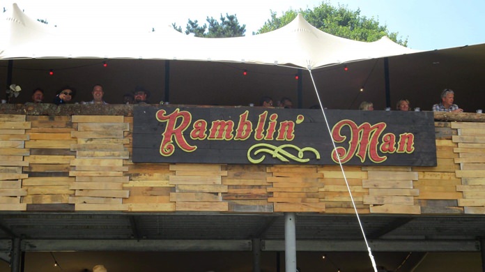 A perfect vantage to point form where to watch the festival unfold.